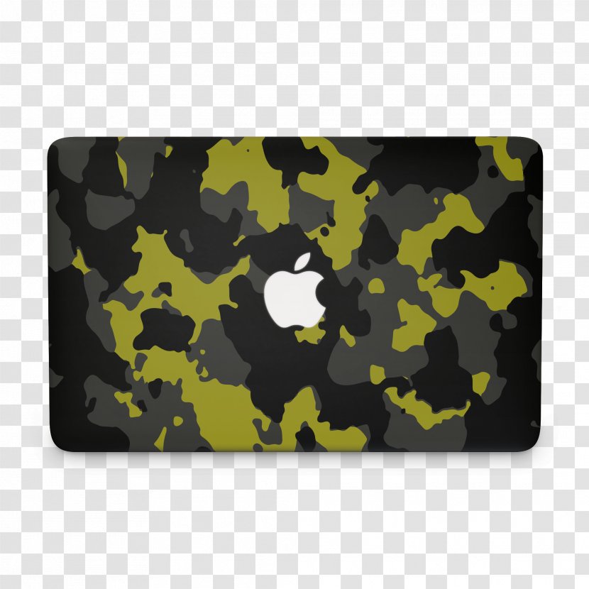 Camouflage Rectangle - Macbook Pro 13inch Transparent PNG