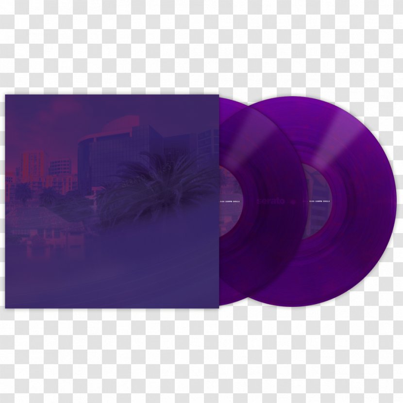 Phonograph Record Disc Jockey Serato Audio Research Traktor - Frame - Purple Dream Transparent PNG