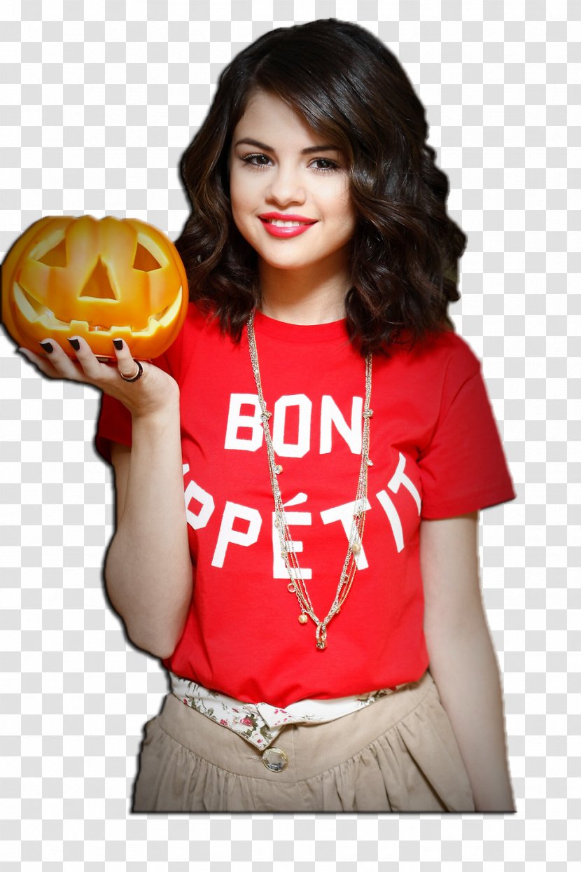 Selena Gomez T-shirt Halloween Actor A Year Without Rain - Cartoon Transparent PNG