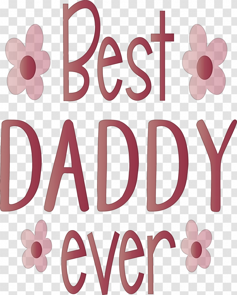 Best Daddy Ever Happy Fathers Day Transparent PNG