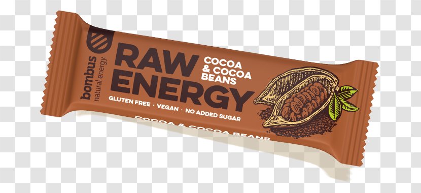 Raw Energy Bar Cacao Tree Cocoa Bean - Sugar Transparent PNG