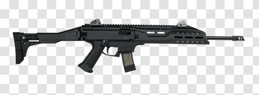 CZ Scorpion Evo 3 Carbine 9×19mm Parabellum Česká Zbrojovka Uherský Brod Firearm - Cartoon - Handgun Transparent PNG