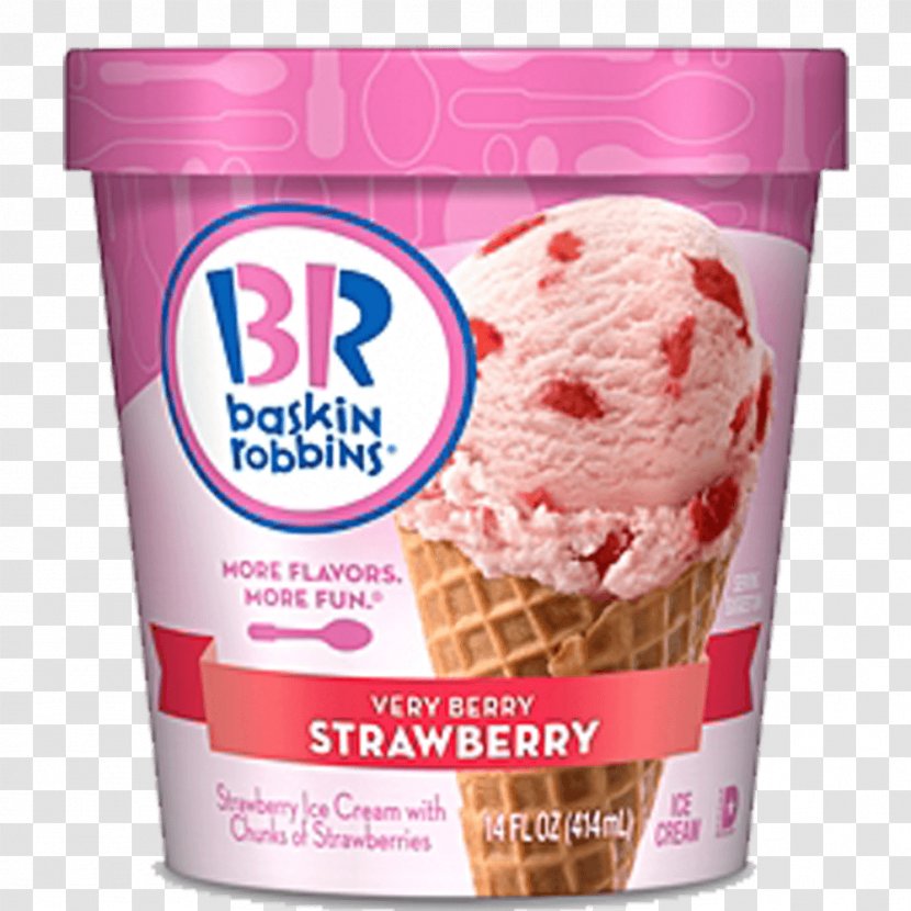 Praline Ice Cream Sundae Baskin-Robbins - Frozen Non Vegetarian Transparent PNG