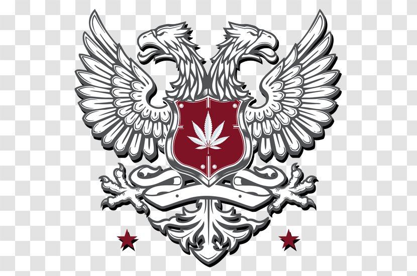 Double-headed Eagle Visual Arts Logo - Dank Transparent PNG