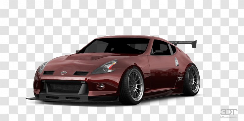 Nissan 370Z Mid-size Car Luxury Vehicle - Sports Transparent PNG