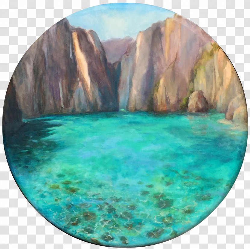 Oil Painting Canvas Landscape - Sea Transparent PNG