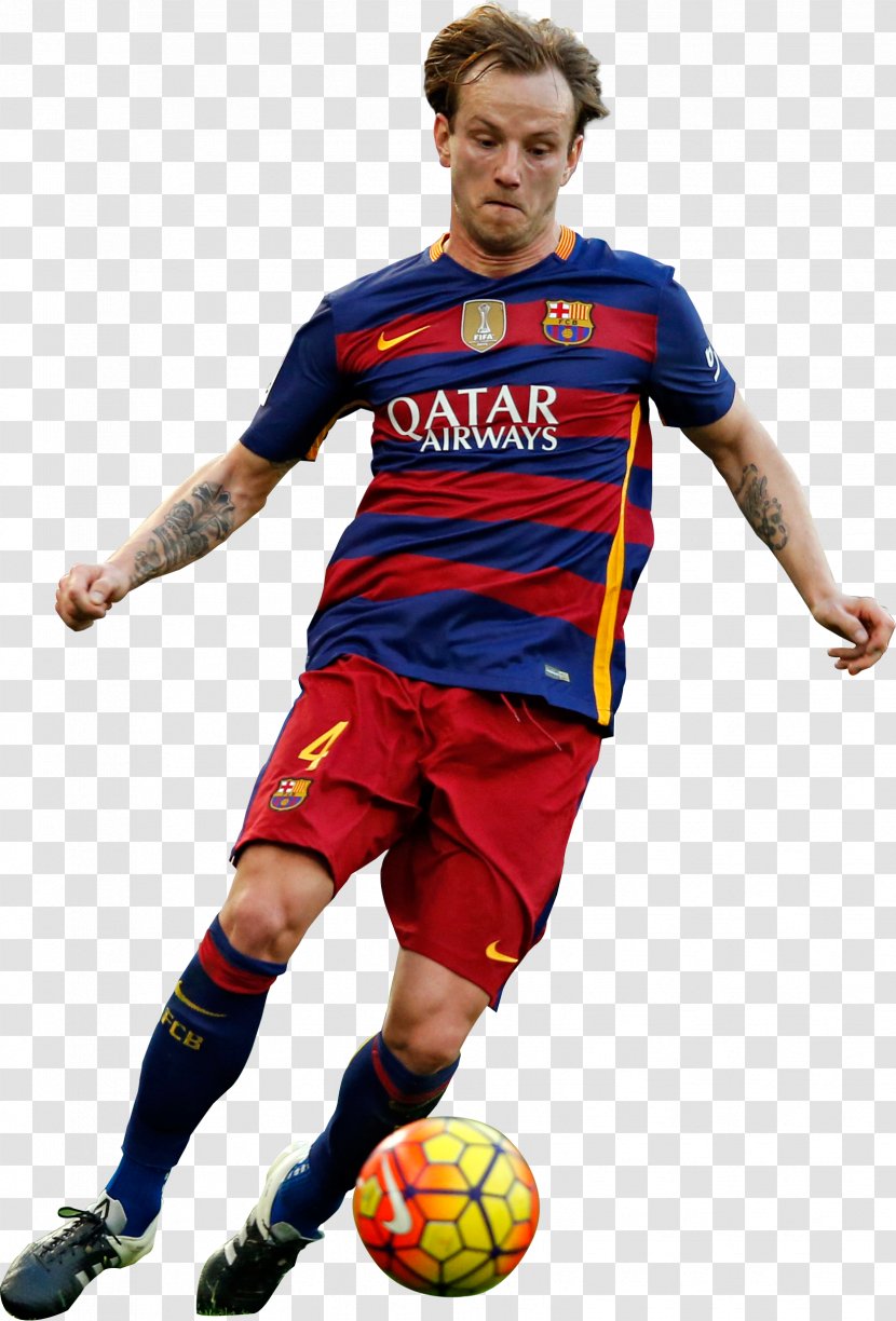 Ivan Rakitić FC Barcelona La Liga Football Player - Ball - Fc Transparent PNG