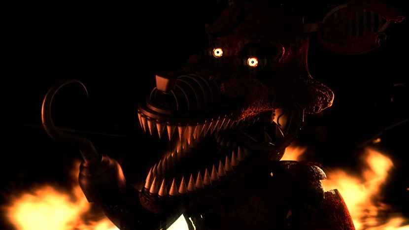 Five Nights At Freddy's 4 Desktop Wallpaper Nightmare PlayStation - Playstation - Foxy Transparent PNG