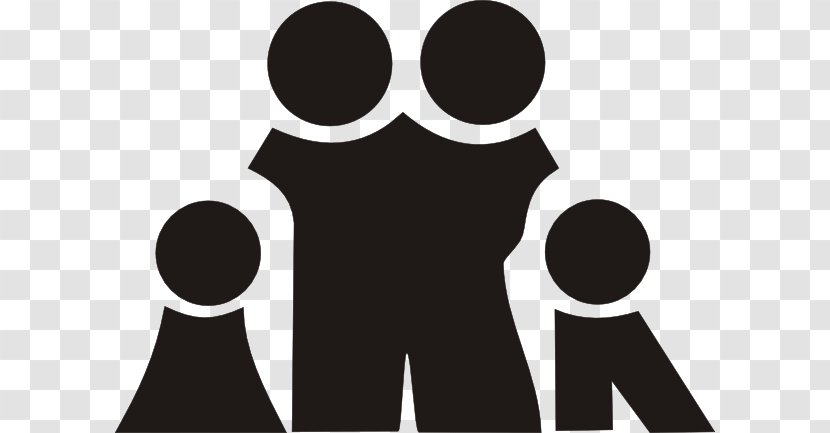 Child Family Divorce Parent - Daughter - Black Cliparts Transparent PNG