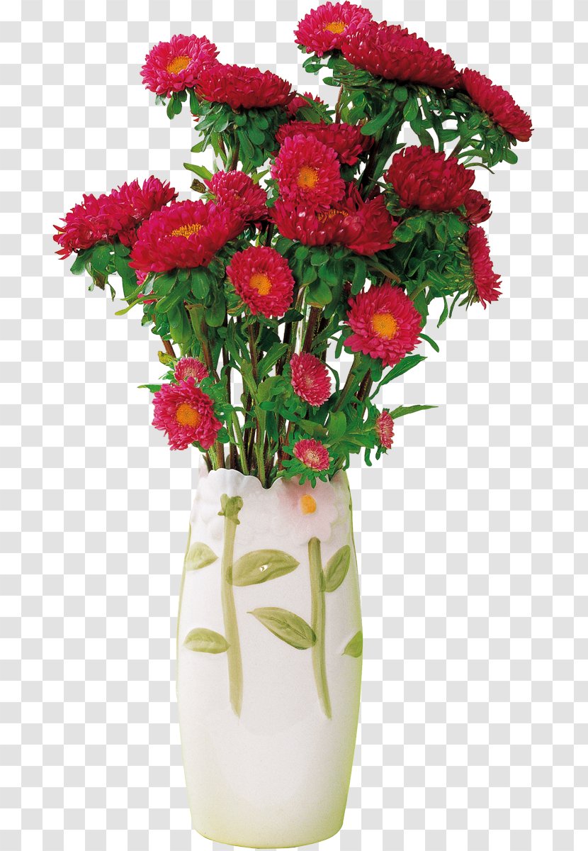 Floral Design Cut Flowers Flower Bouquet Chrysanthemum - Flowerpot Transparent PNG
