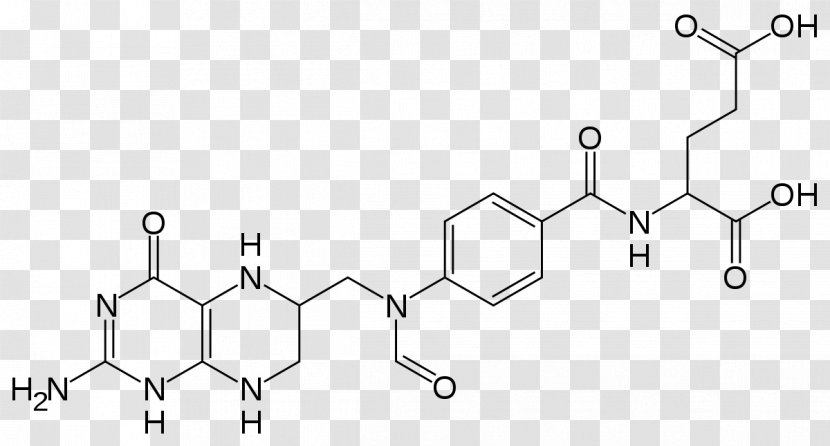 10-Formyltetrahydrofolate Pharmaceutical Drug Tetrahydrofolic Acid Methylenetetrahydrofolate Reductase - Nucleic - Formule 1 Transparent PNG
