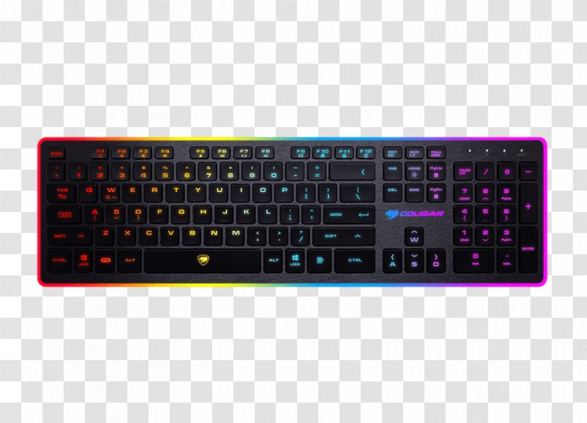 Computer Keyboard Mouse Gaming Keypad Backlight Electrical Switches - Ledbacklit Lcd Transparent PNG