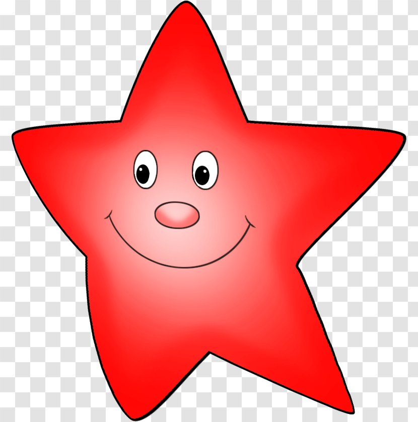Black Star - Red - Smile Neutron Transparent PNG