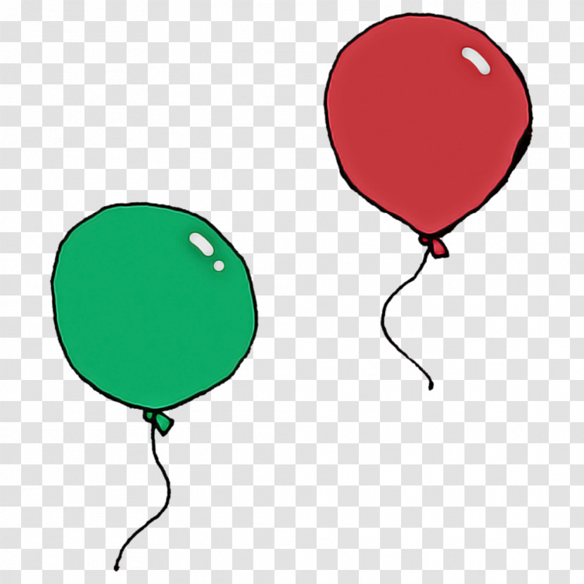 Balloon Birthday Party Wedding Red Transparent PNG
