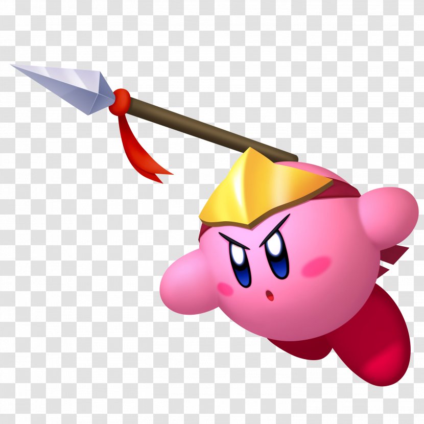 Kirby's Return To Dream Land Kirby: Triple Deluxe Kirby Battle Royale 3 64: The Crystal Shards - S - Spear Transparent PNG