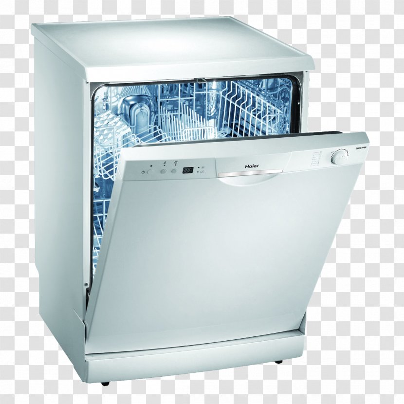 Dishwasher Haier Home Appliance Washing Machines Refrigerator - Dryer Transparent PNG