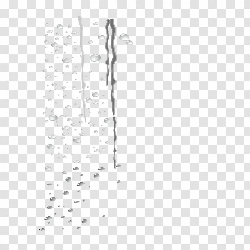 Tile White Floor Pattern - Water Droplets Flowing Transparent PNG