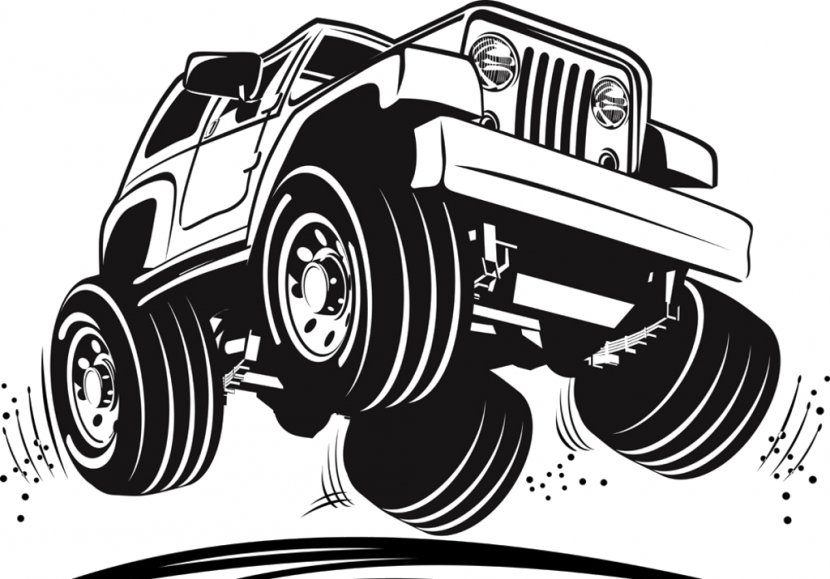 Jeep Wrangler Car Vector Graphics Clip Art - Vehicle Transparent PNG