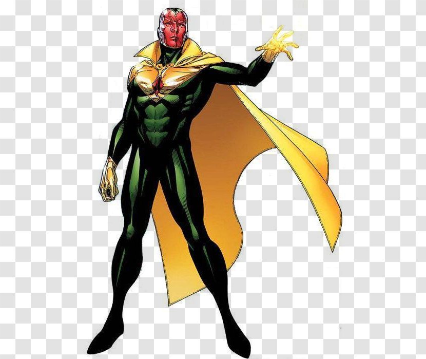Vision Ultron Marvel Comics Comic Book - Superhero - .vision Transparent PNG