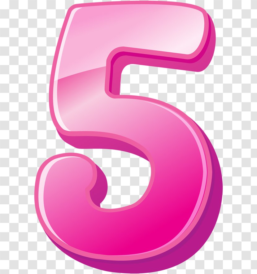 Pink Font Number Line Clip Art - Magenta - Material Property Symbol Transparent PNG