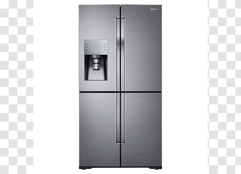 Samsung RF28K9070S Refrigerator Home Appliance Whirlpool WRF535SMH Transparent PNG
