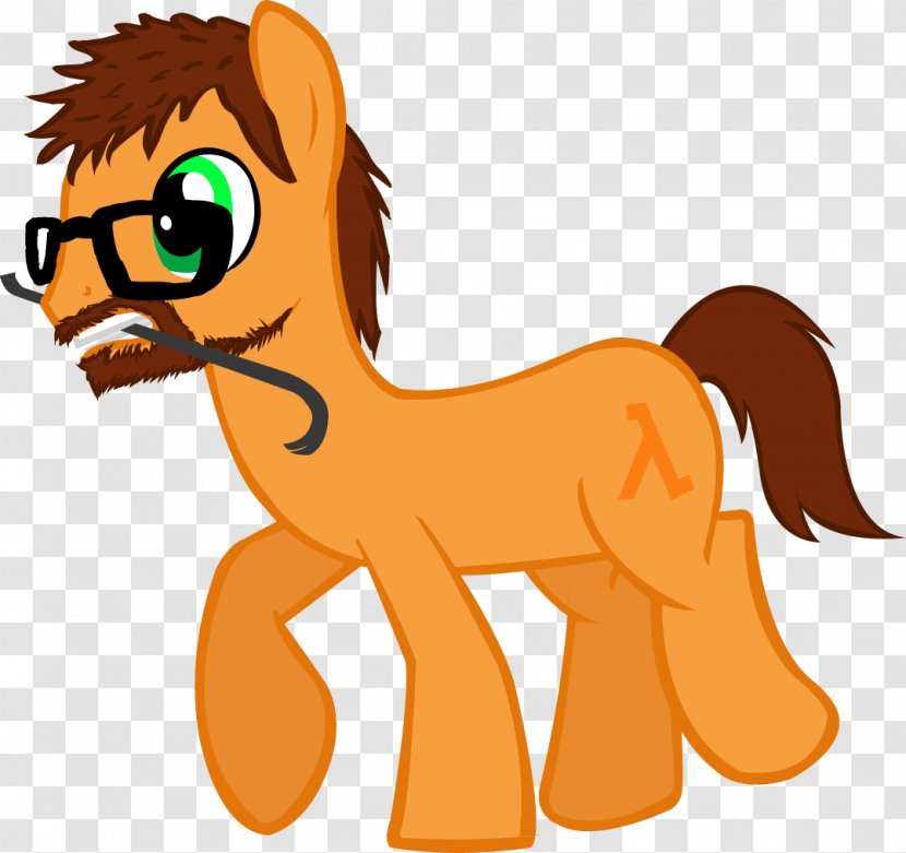 My Little Pony Mustang Mane Cat - Half Life Transparent PNG