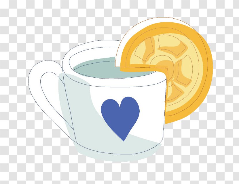 Coffee Cup Google Images Clip Art - Heart - Lemon Drink Transparent PNG