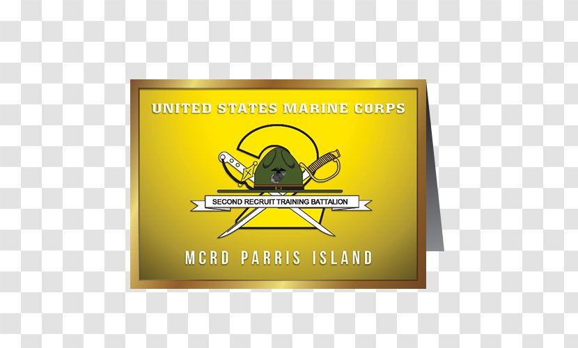 Parris Island United States Marine Corps 2nd Recruit Training Battalion Battalion, 1st Marines - Rectangle - Graduation Card Transparent PNG