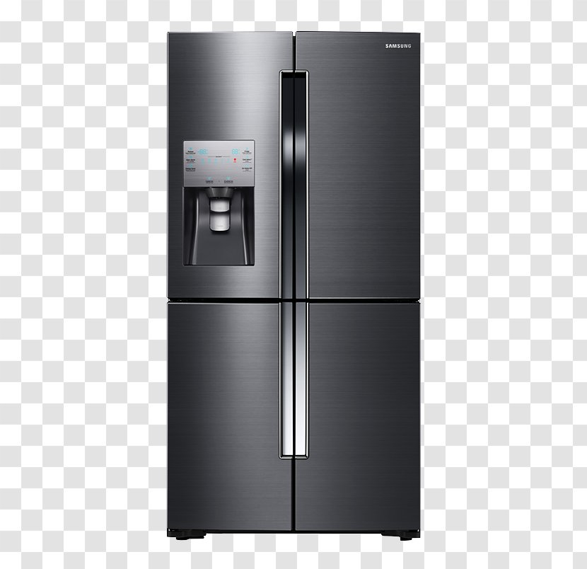 Refrigerator Stainless Steel Samsung Home Appliance Dishwasher - Countertop Transparent PNG