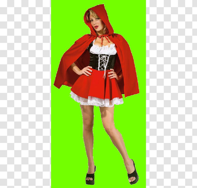 Little Red Riding Hood Halloween Costume Party Clothing - Outerwear - Child Transparent PNG