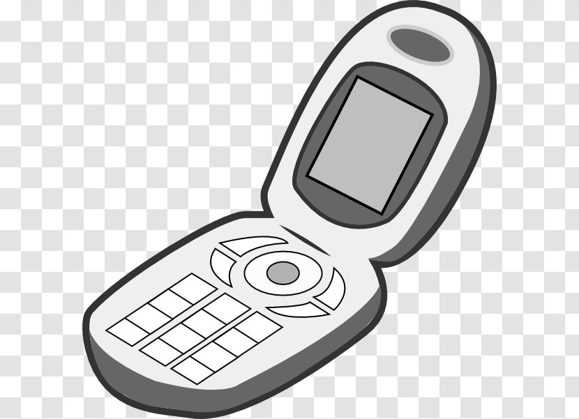 Clamshell Design Telephone Clip Art - Technology - Mobile Clipart Transparent PNG