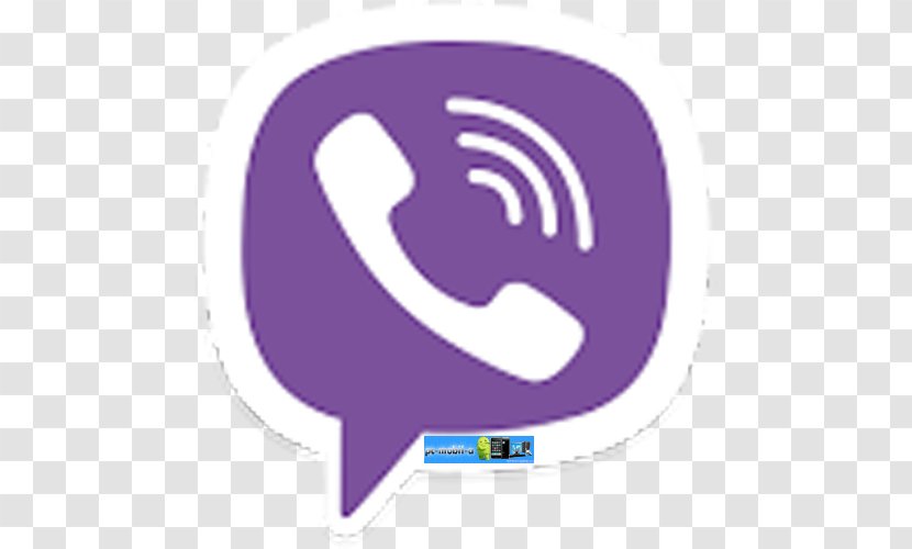Viber Android Download Telephone Call - Violet Transparent PNG
