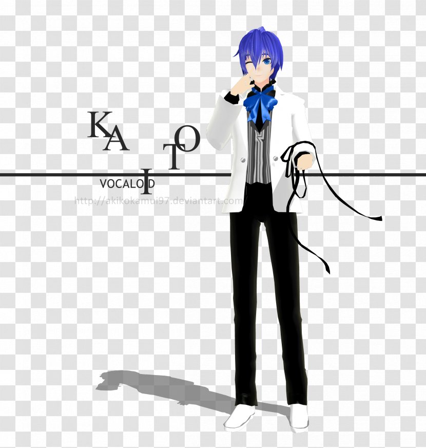 Kaito Vocaloid MikuMikuDance Download Hatsune Miku Transparent PNG