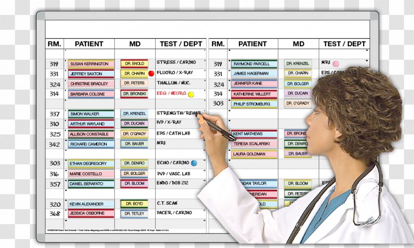 Service Research Organization Font - Patient - Hospital Boards Transparent PNG