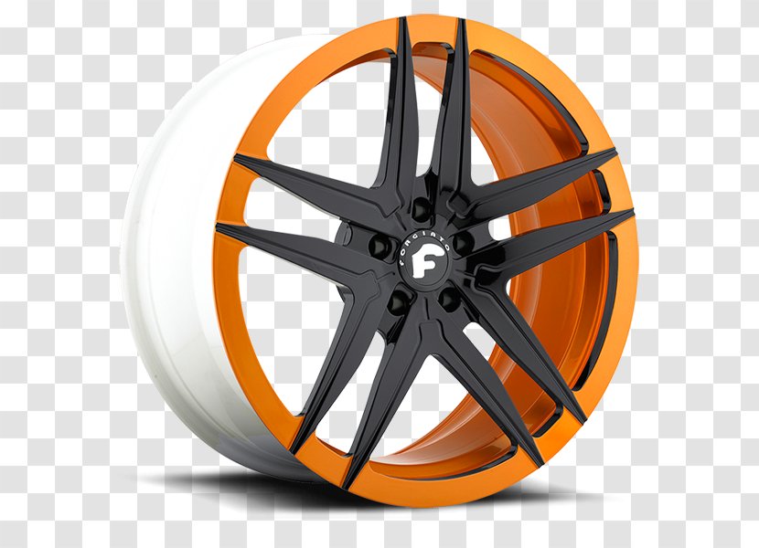 Alloy Wheel Spoke Rim Lug Nut - Forgiato Wheels Transparent PNG