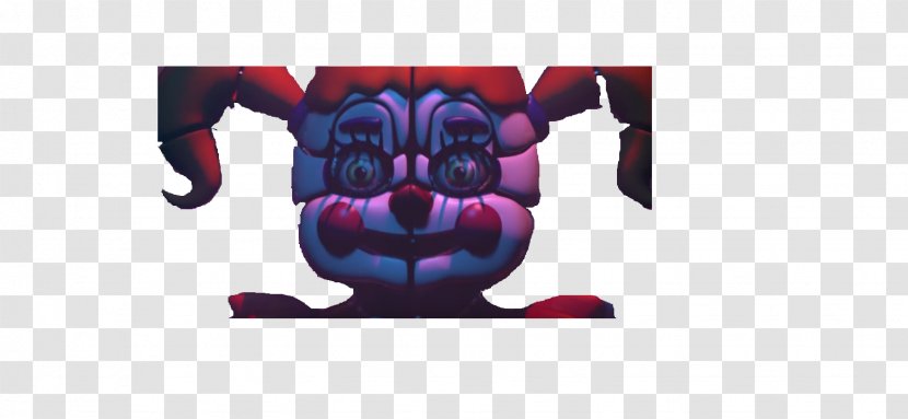 Five Nights At Freddy's: Sister Location Infant - Animatronics - Baby Head Transparent PNG