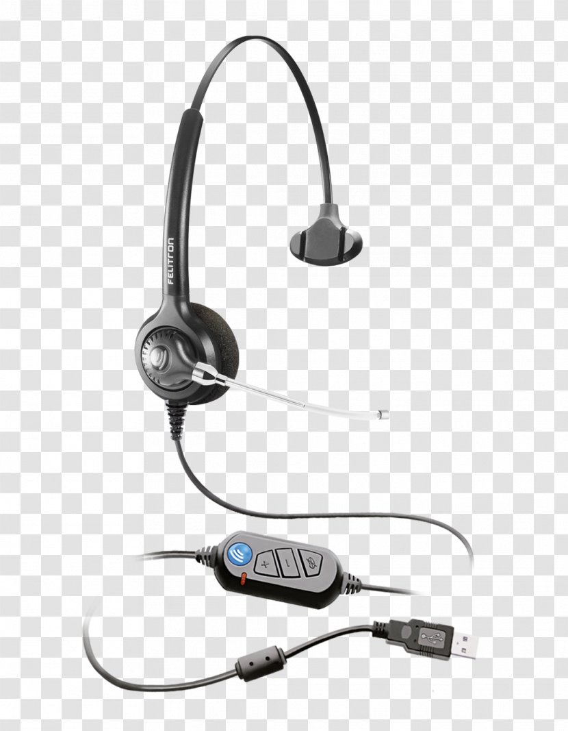 Headset Headphones Voice Over IP RJ9 Wireless - Mobile Phones Transparent PNG