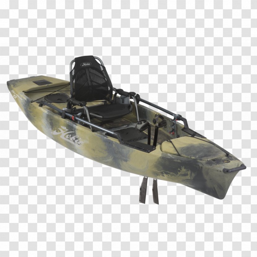 Kayak Fishing Hobie Mirage Pro Angler 12 Cat - Vehicle Transparent PNG