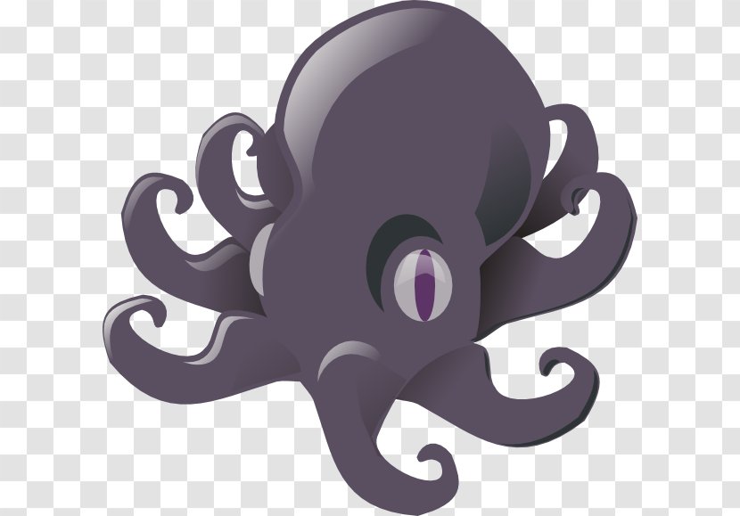 Octopus Clip Art - Cuteness - Octapus Transparent PNG