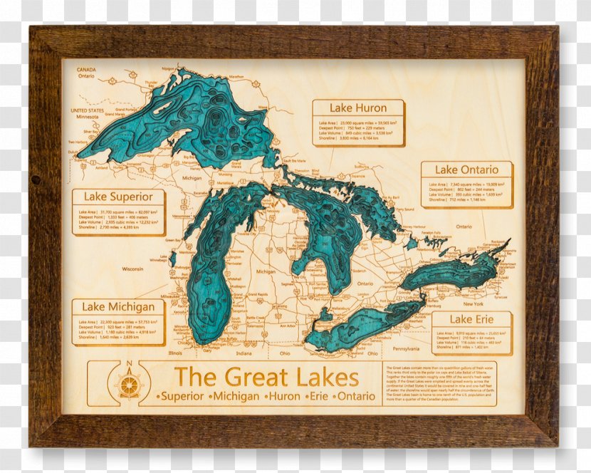 Lake Michigan Detroit Superior Great Lakes Environmental Research Laboratory - National Oceanic And Atmospheric Administration Transparent PNG