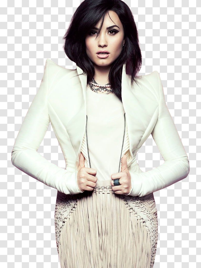 Demi Lovato Fashion Photo Shoot Magazine - Flower Transparent PNG