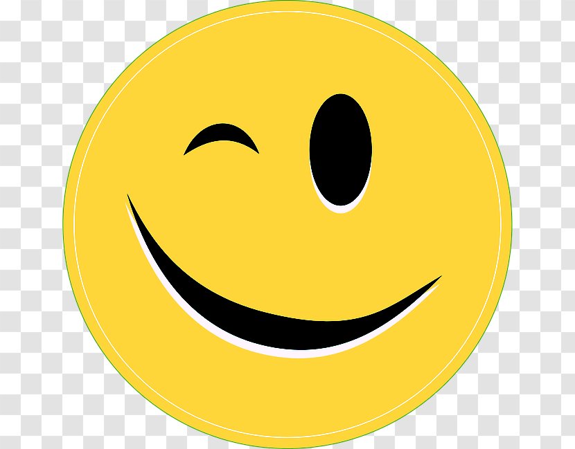 Smiley Wink Emoticon Clip Art - Facial Expression Transparent PNG