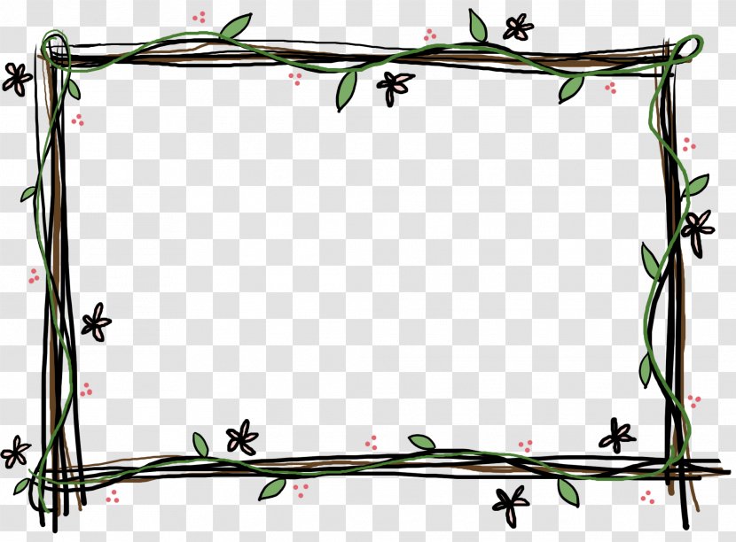 Picture Frames Decorative Borders Drawing - Tree - Design Transparent PNG