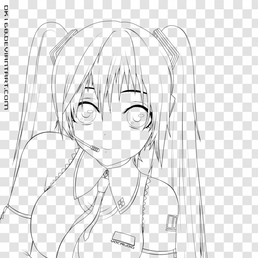 Line Art Digital Drawing Sketch - Heart - Painting Transparent PNG