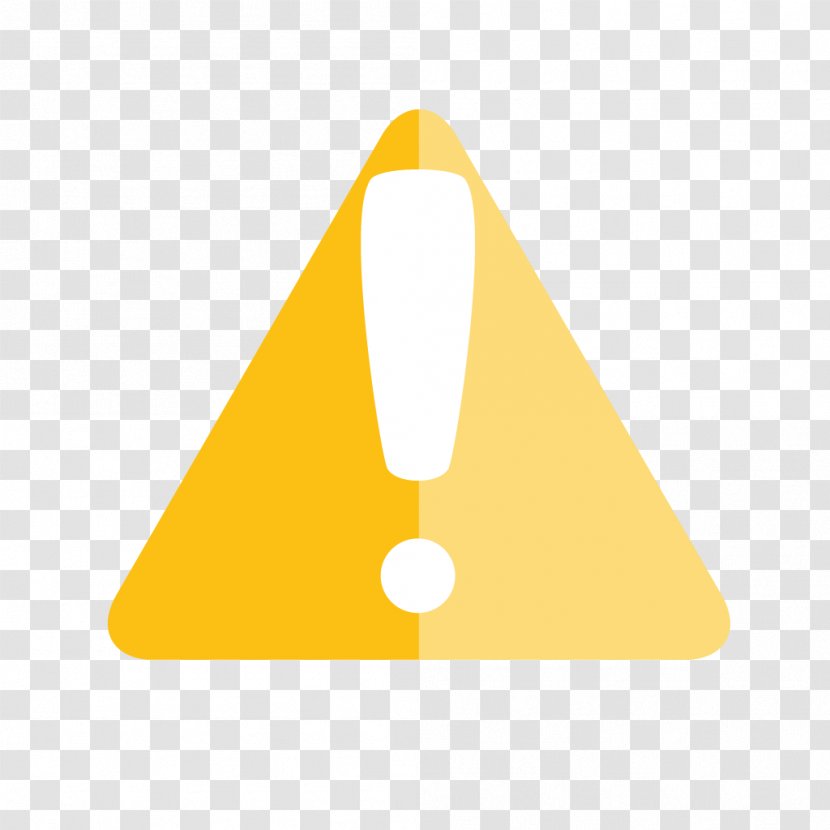 Triangle Yellow - Risk Transparent PNG