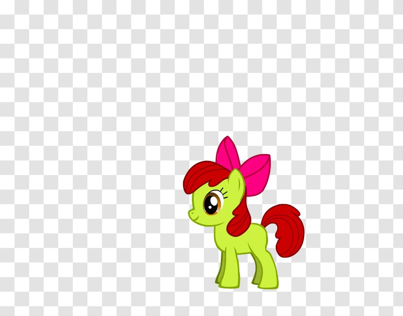 Apple Bloom Horse Pony Vertebrate Character Transparent PNG