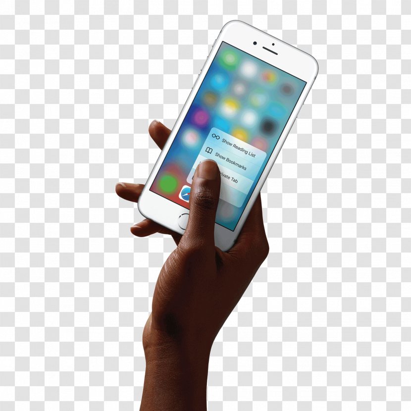 IPhone 6 Plus 6s 7 Apple Force Touch - Hand Transparent PNG