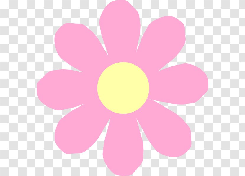 Pink Flowers Clip Art - Common Daisy - Flower Transparent PNG