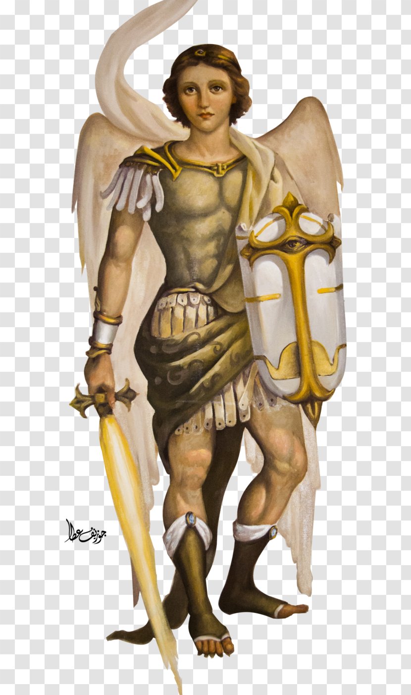 Michael Archangel God - Art - Angel Warrior Transparent PNG