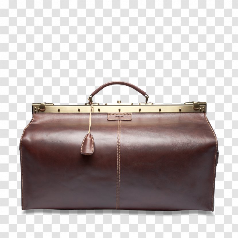 Leather Briefcase Feintäschner Tasche Handbag - Brown - Tourist Man Transparent PNG